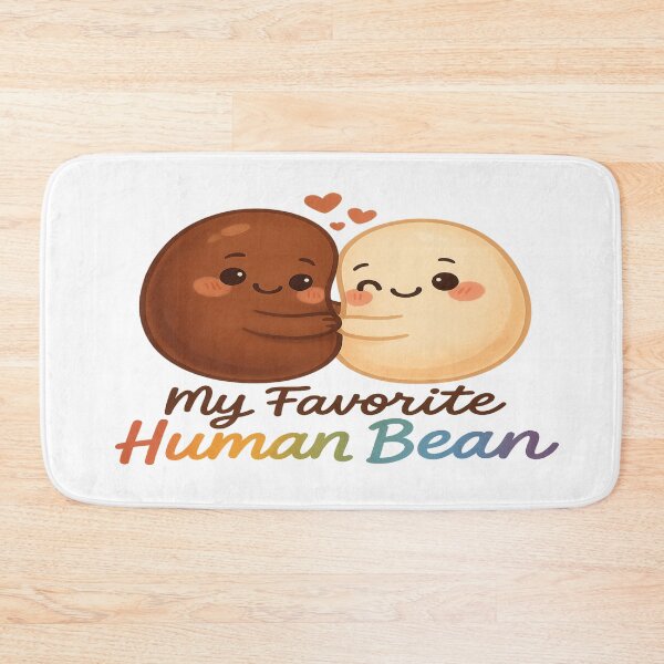 Item preview, My Favorite Human Bean – Queerplatonic Love Pride Design designed and sold by Rajasekar.