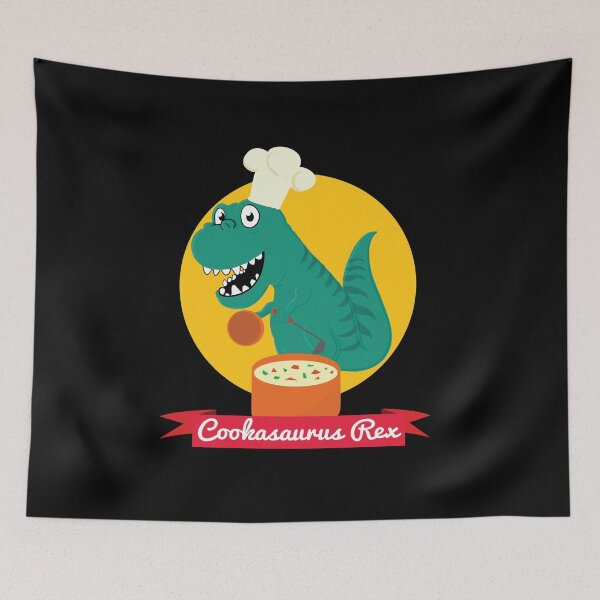 Item preview, Cookasaurus - Chef T-Rex Tyrannosaurus Rex Dinosaur designed and sold by fatamyfan1.