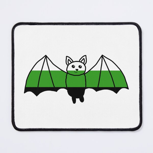 Item preview, Cute Neutrois Pride Flag Bat designed and sold by ChloeCosDesigns.