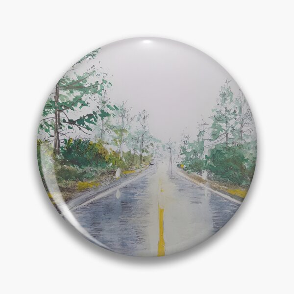 Item preview, Wet roads and endless greens.  designed and sold by ChristelsArtGallery.