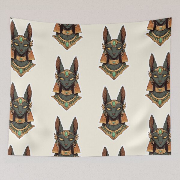 Item preview, Ancient Goddess Bastet designed and sold by bapupa.