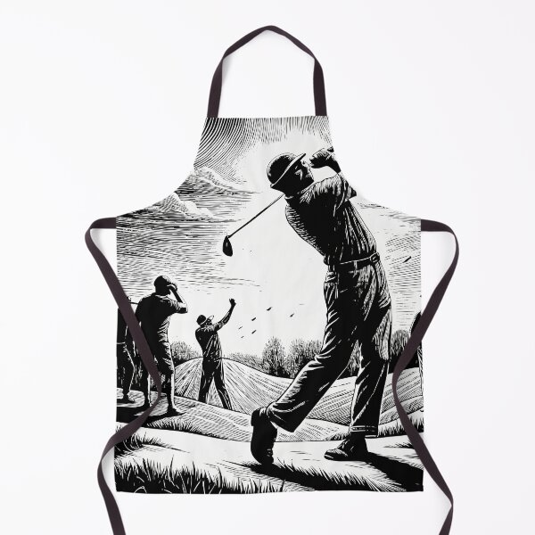 Item preview, Golfer Completing Swing on Cloudy Course designed and sold by ART ATTACK ZONE.