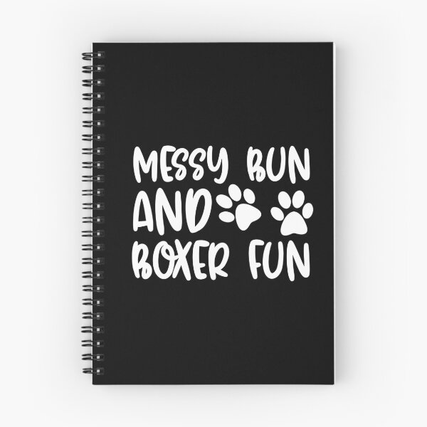 Item preview, Messy Bun And Boxer Fun designed and sold by TheAnimalZ00.