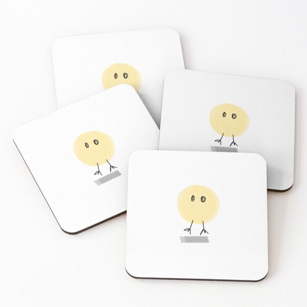 Item preview, Ominous blob yellow chick designed and sold by PaintingPositives.