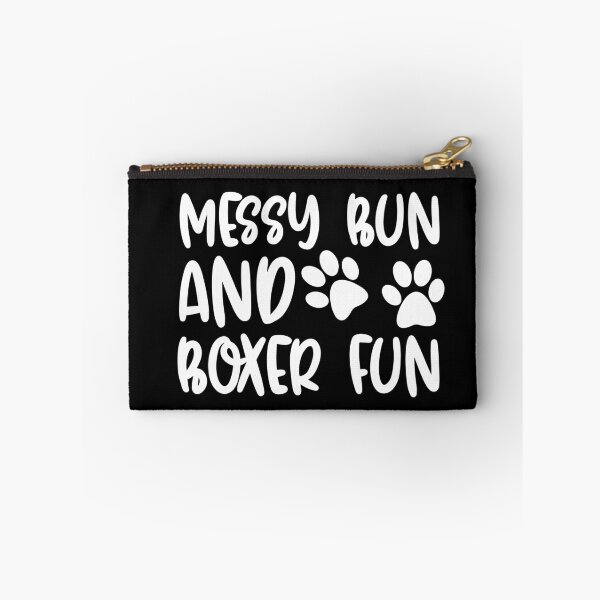 Item preview, Messy Bun And Boxer Fun designed and sold by TheAnimalZ00.
