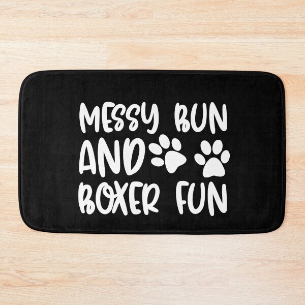 Item preview, Messy Bun And Boxer Fun designed and sold by TheAnimalZ00.