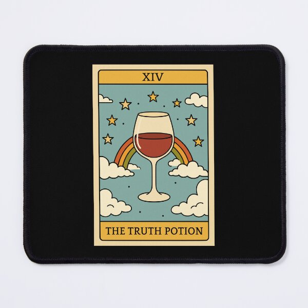 Item preview, Tarot Card - The Truth Potion (Wine Lover) I designed and sold by Lemon Pepper.