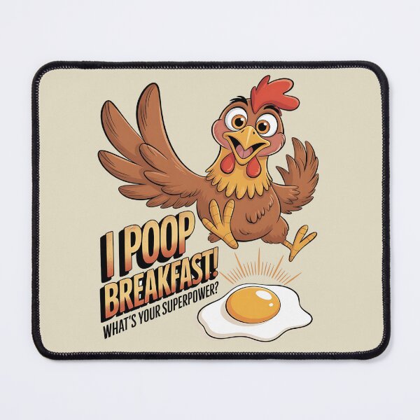 Item preview, I poop breakfast designed and sold by JansenGS.