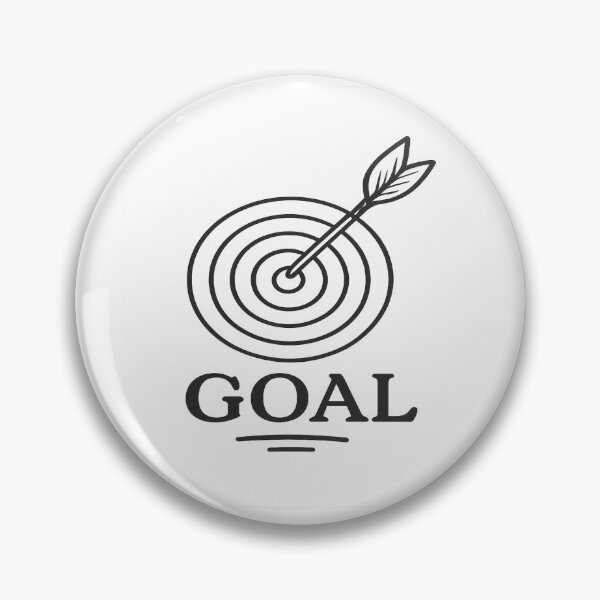 Item preview, Hit the Goal – Minimal Arrow Target Design designed and sold by PP Shop.