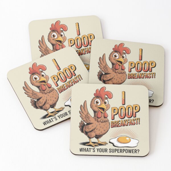 Item preview, I poop breakfast designed and sold by JansenGS.