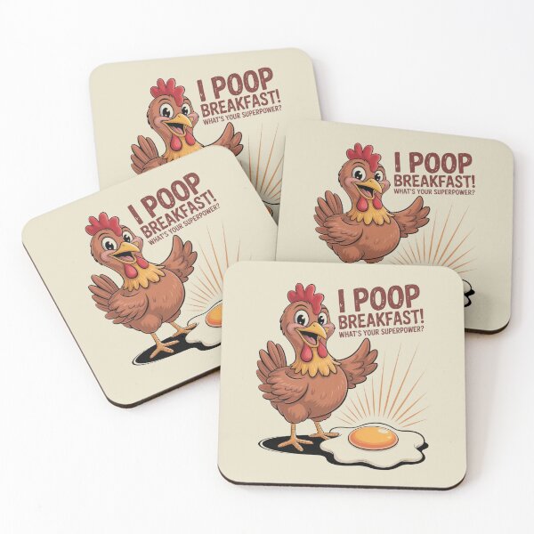Item preview, I poop breakfast designed and sold by JansenGS.