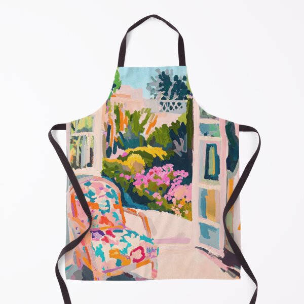 Item preview, Pastel garden with Matisse-style armchair designed and sold by ArtHouseNiklas.