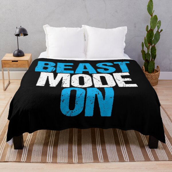 Item preview, Beast Mode On | Gym Quote Apparel for Serious Athletes designed and sold by typoinspired.