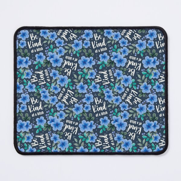 Item preview, Be Kind of a Bitch Pretty Sweary Floral designed and sold by KrisInStitches.