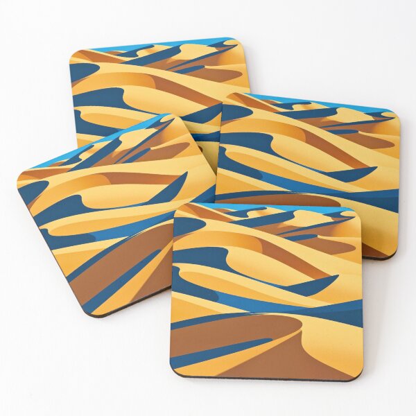 Item preview, Desierto de Arena - Dunas Doradas Abstractas designed and sold by Arkeso.