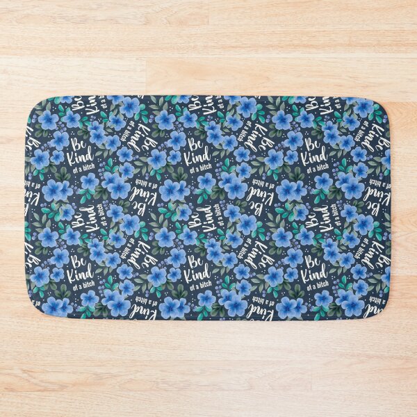Item preview, Be Kind of a Bitch Pretty Sweary Floral designed and sold by KrisInStitches.