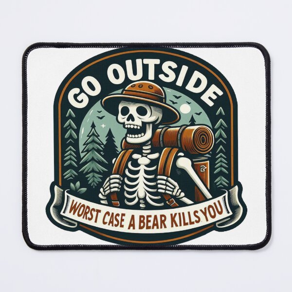Item preview, Skeleton Backpacking designed and sold by clarkfraser.