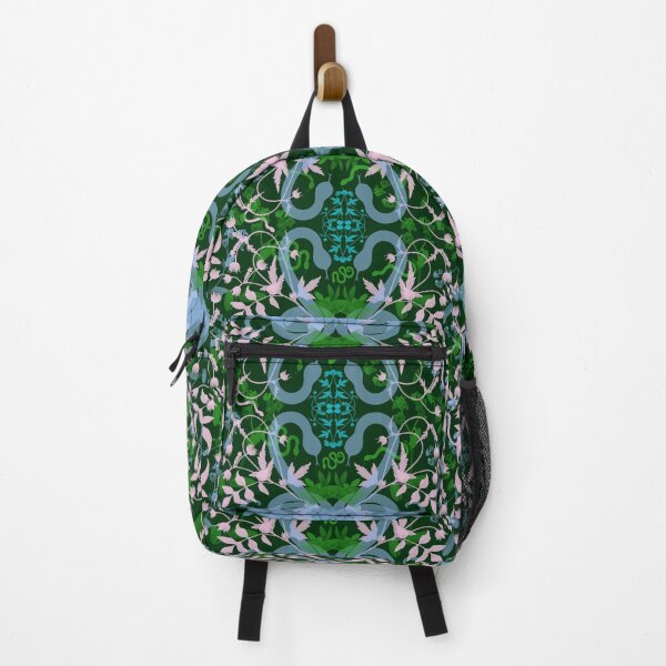 Item preview, Fun with snakes (green & blue) designed and sold by JennyAnneDesign.