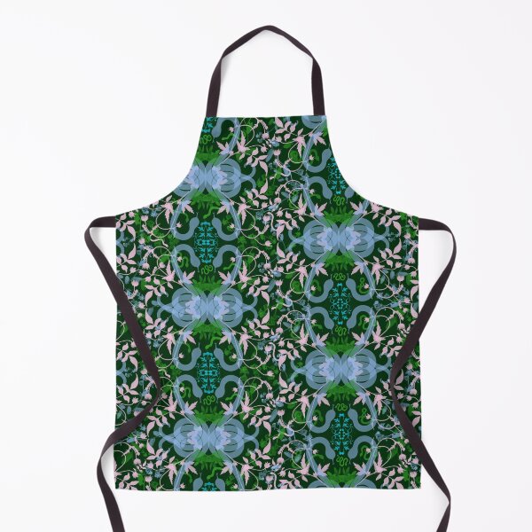 Item preview, Fun with snakes (green & blue) designed and sold by JennyAnneDesign.