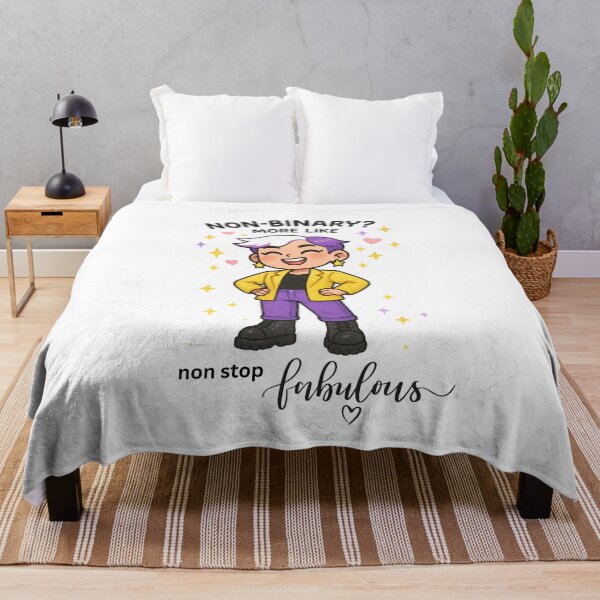 Item preview, ❤️Non-binary? More like non-stop fabulous!❤️ designed and sold by Felt & Spoken.