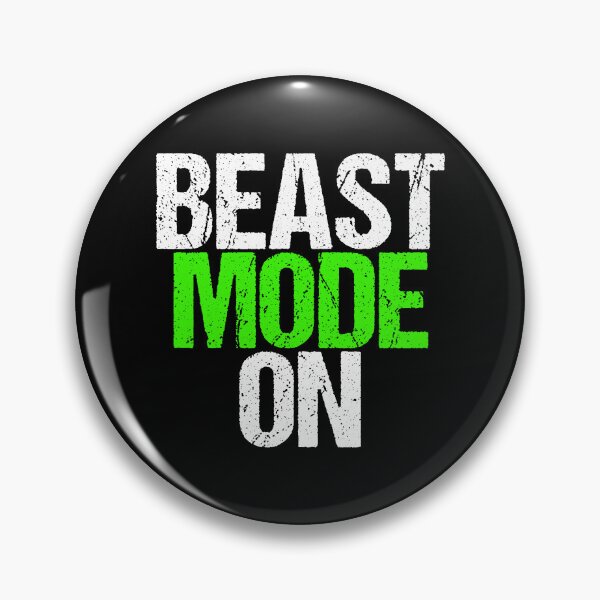 Item preview, Beast Mode On | Gym Quote Apparel for Serious Athletes designed and sold by typoinspired.