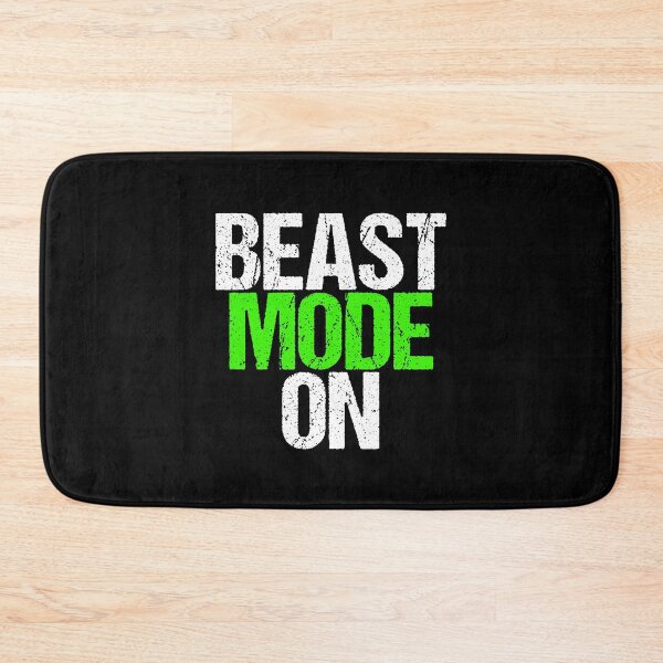 Item preview, Beast Mode On | Gym Quote Apparel for Serious Athletes designed and sold by typoinspired.