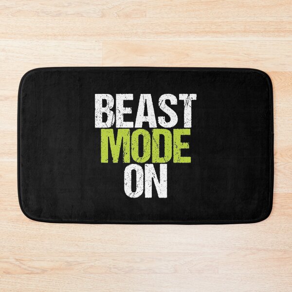 Item preview, Beast Mode On | Gym Quote Apparel for Serious Athletes designed and sold by typoinspired.