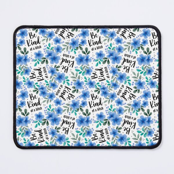 Item preview, Be Kind of a Bitch Pretty Sweary Floral designed and sold by KrisInStitches.