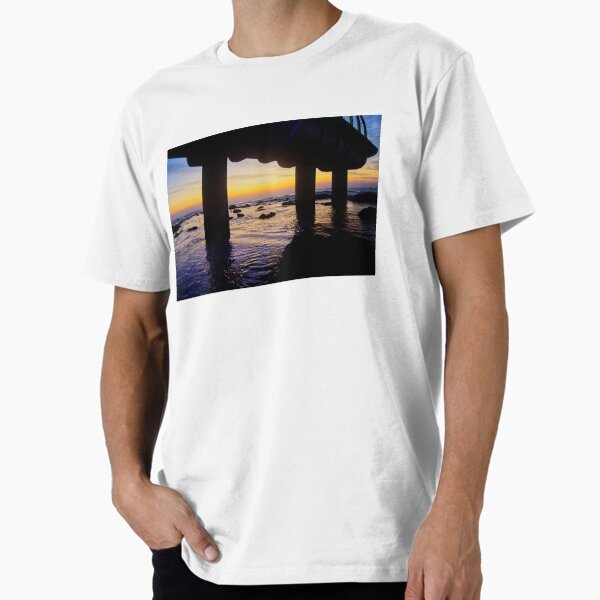 Item preview, Beneath the Bones: Sunrise Under Whalebone Pier designed and sold by jacoalberts.
