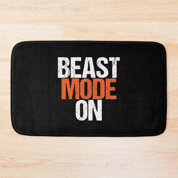 Item preview, Beast Mode On | Gym Quote Apparel for Serious Athletes designed and sold by typoinspired.
