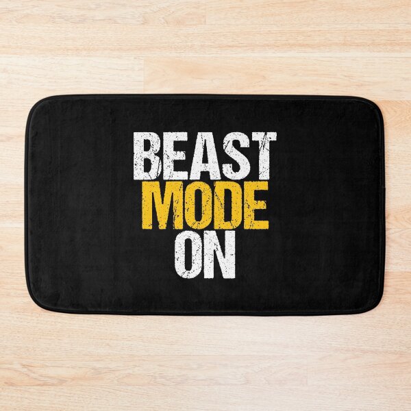 Item preview, Beast Mode On | Gym Quote Apparel for Serious Athletes designed and sold by typoinspired.