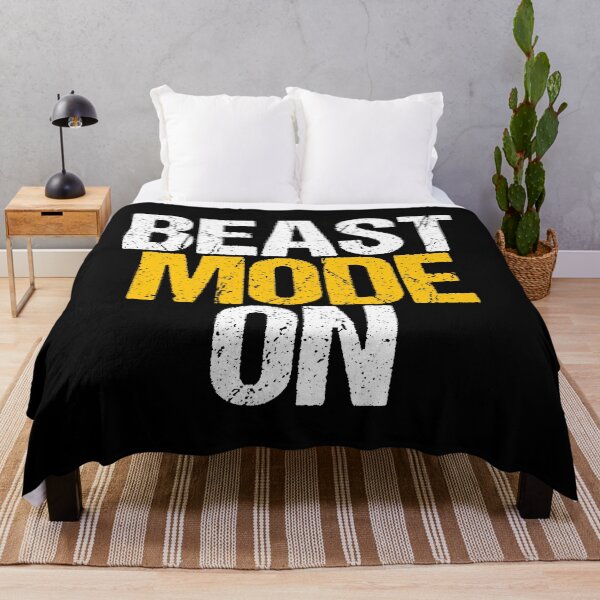 Item preview, Beast Mode On | Gym Quote Apparel for Serious Athletes designed and sold by typoinspired.