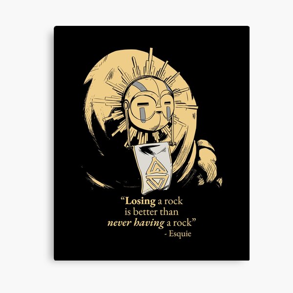 Item preview, Esquie Clair Obscur Expedition 33 Quotes Fan Art designed and sold by VickiChritensen.