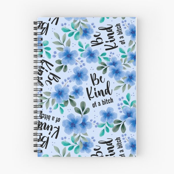 Item preview, Be Kind of a Bitch Pretty Sweary Floral designed and sold by KrisInStitches.