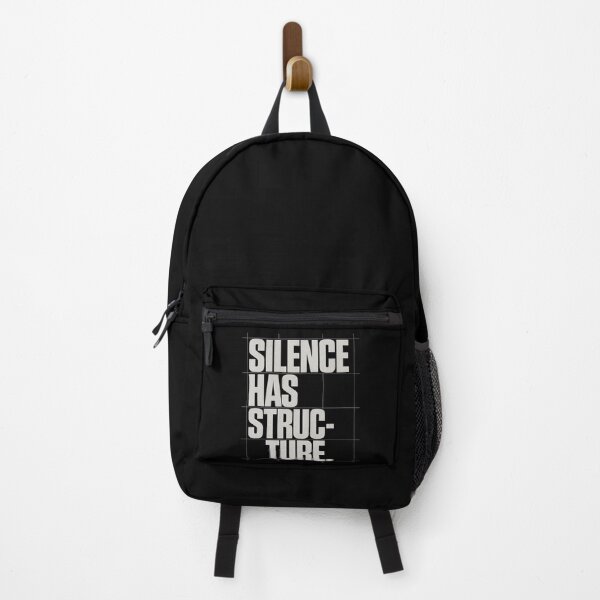 Item preview, Silence Has Structure – Brutalist Grid Statement designed and sold by notokstudio.