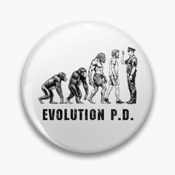 Item preview, Funny Cop Evolution Police Department Law Enforcement Cops designed and sold by GrandeDuc.
