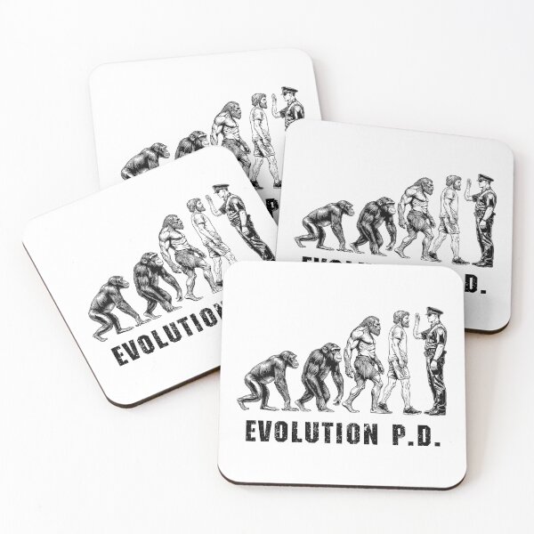 Item preview, Funny Cop Evolution Police Department Law Enforcement Cops designed and sold by GrandeDuc.