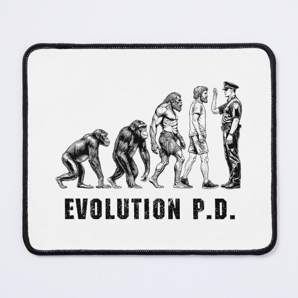 Item preview, Funny Cop Evolution Police Department Law Enforcement Cops designed and sold by GrandeDuc.