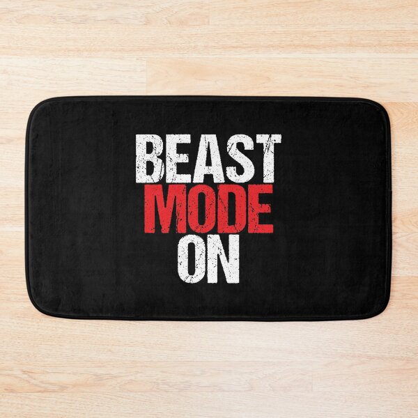 Item preview, Beast Mode On | Gym Quote Apparel for Serious Athletes designed and sold by typoinspired.