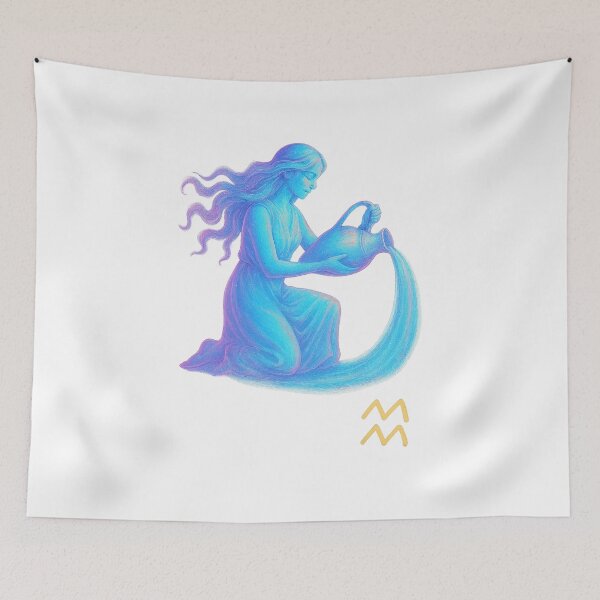 Item preview, Aquarius, Bearer of Iridescent Light designed and sold by CrisC00l.
