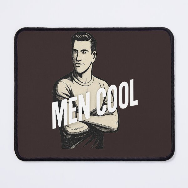 Item preview, Cool Vintage Guy – Bold “MEN COOL” Retro Design designed and sold by PP Shop.