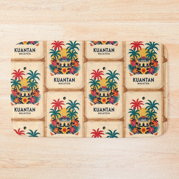 Item preview, Kuantan Malaysia Vintage Travel Tourism designed and sold by TravelersGems.