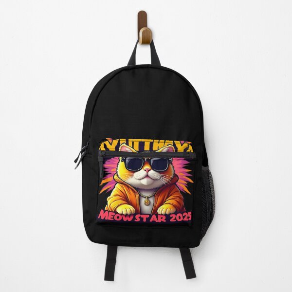 Item preview, Meowstar 2025 – Cool Ayutthaya Street Cat Pop Art designed and sold by Ayutthaya Vibes.