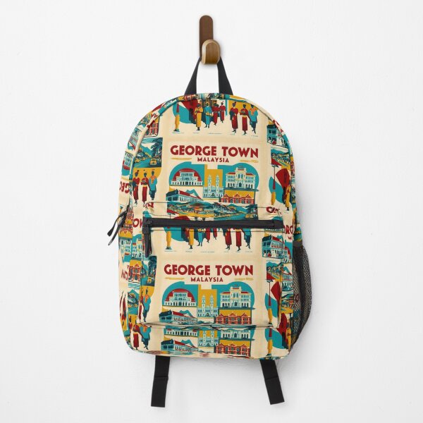 Item preview, George Town Malaysia Vintage Travel Tourism 2 designed and sold by TravelersGems.