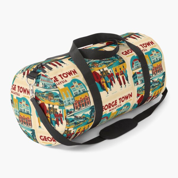 Item preview, George Town Malaysia Vintage Travel Tourism 2 designed and sold by TravelersGems.