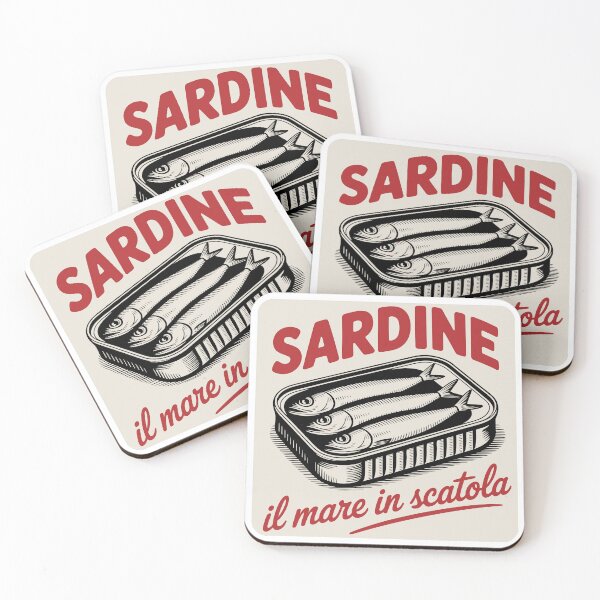 Item preview, Sardine designed and sold by Angry Swan Designs.