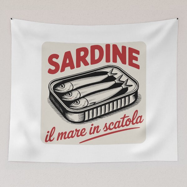 Item preview, Sardine designed and sold by Angry Swan Designs.