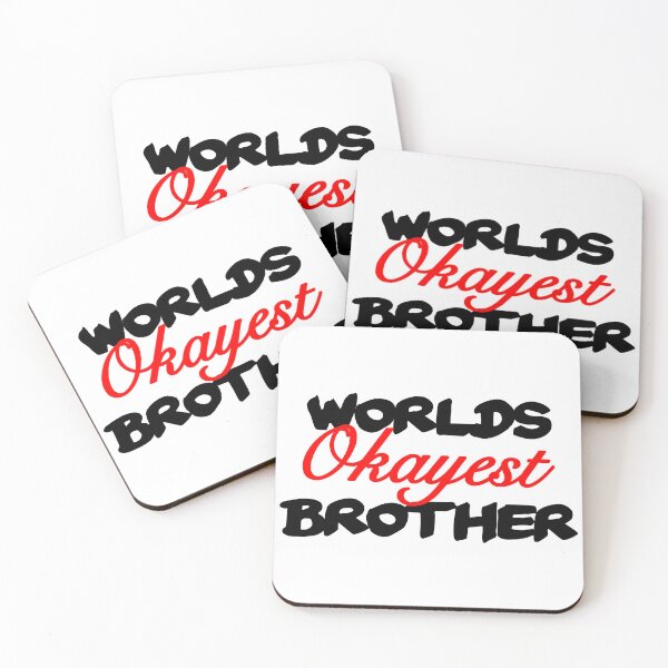 Item preview, World's okayest brother designed and sold by Jendrik1507.