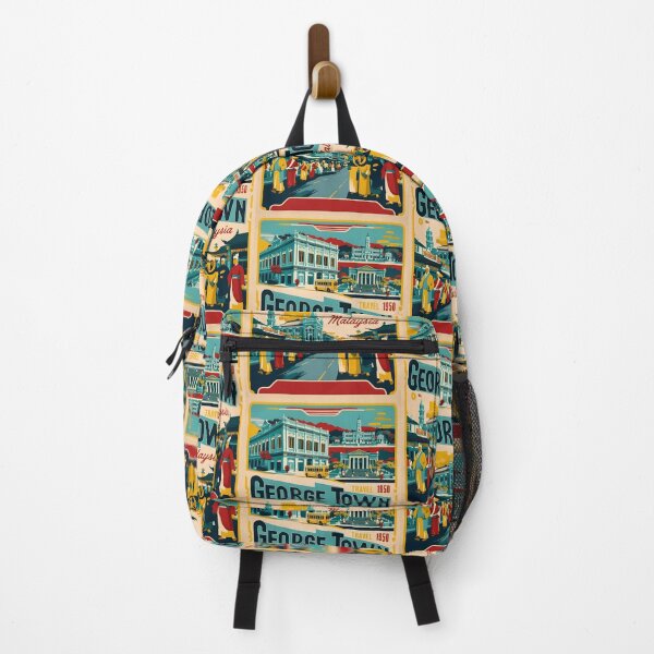 Item preview, George Town Malaysia Vintage Travel Tourism 2 designed and sold by TravelersGems.