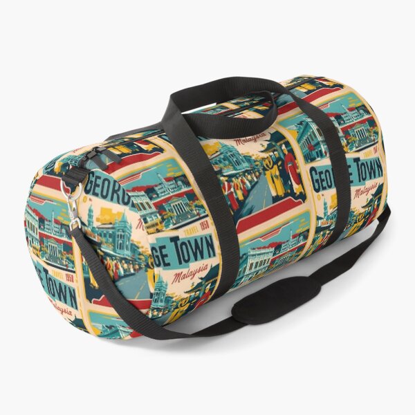 Item preview, George Town Malaysia Vintage Travel Tourism 2 designed and sold by TravelersGems.